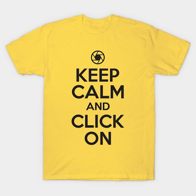 Keep calm and click on T-Shirt by nektarinchen